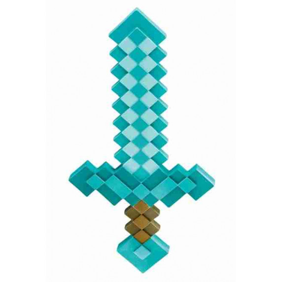Jelmez kiegészítő játék kard Minecraft GoDan - Türkiz