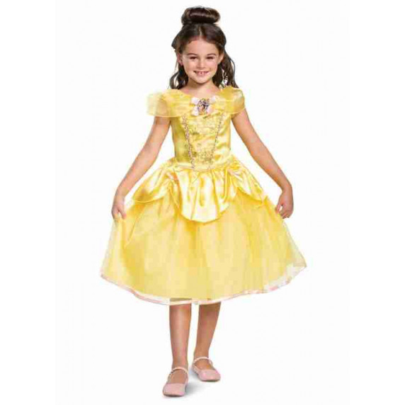 Gyerek jelmez Belle hercegnő Szépség és szörnyeteg GoDan - méret 5-6 év