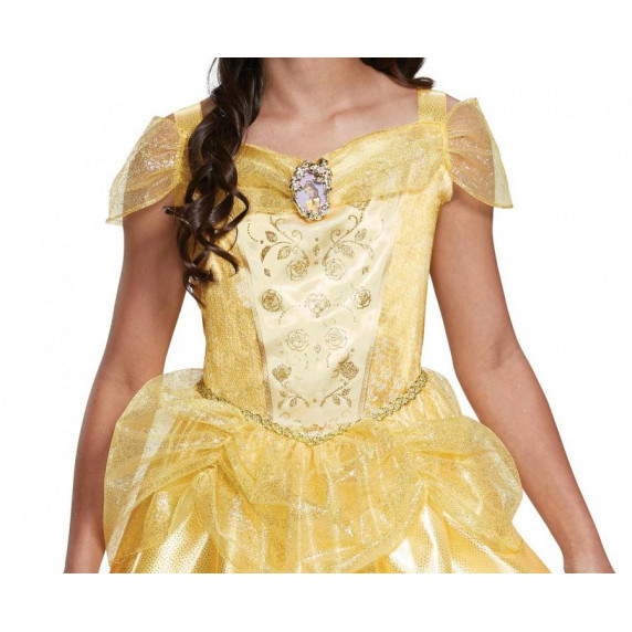 Gyerek jelmez Belle hercegnő Classic Szépség és szürnyeteg GoDan - méret 7-8 év