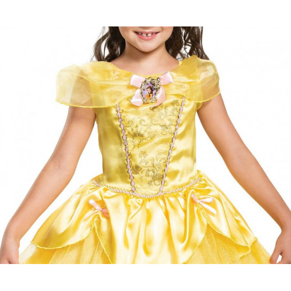Gyerek jelmez Belle hercegnő Szépség és szörnyeteg GoDan - méret 5-6 év