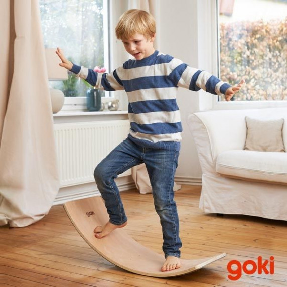 Egyensúlyzó deszka GOKI Balance board - Szürke 