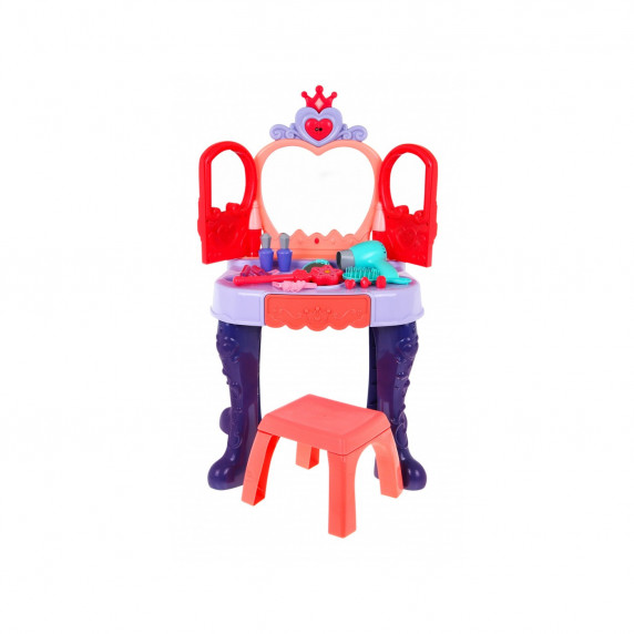Szépítkező asztal székkel Inlea4Fun BEAUTIFUL GIRL