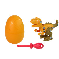 Csavarozható játék dinoszaurusz Tyrannosaurus rex + dínó tojás 