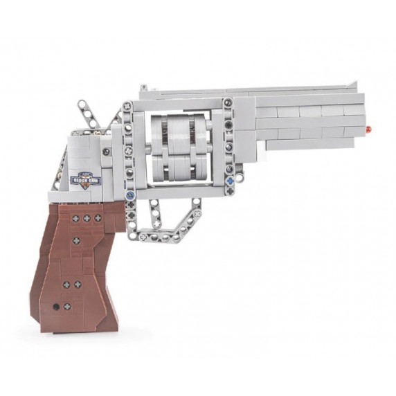 Revolver építőjáték 475 darabos CaDFI BLOCK GUN REVOLVER