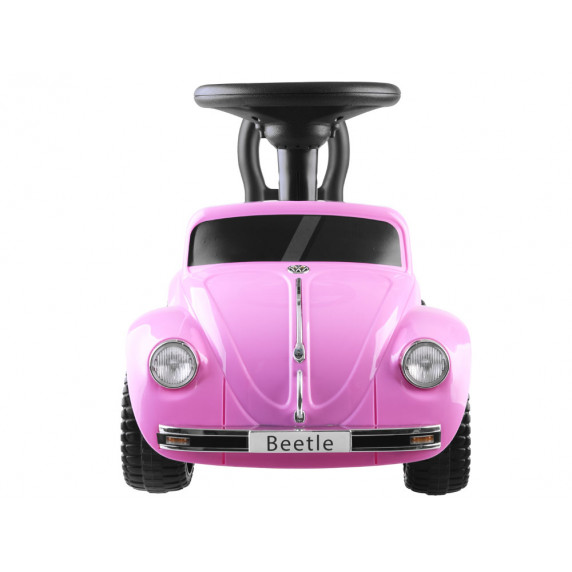 Lábbal hajtós gyermekjármű Inlea4Fun Volkswagen Beetle - Rózsaszín