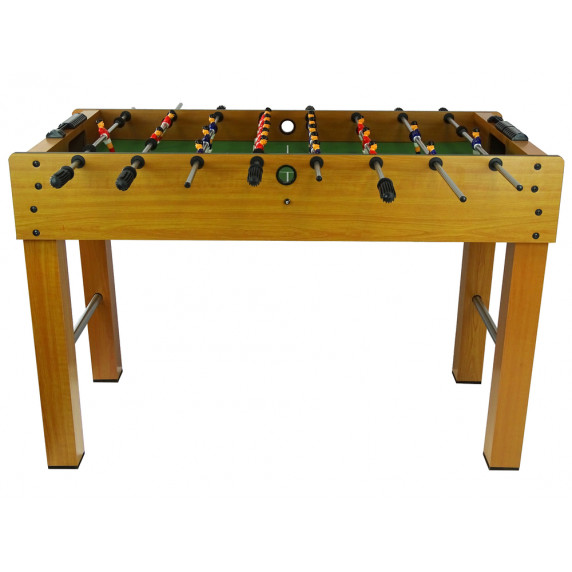 Asztali foci csocsó asztal 122x61x81 cm - fautánzat