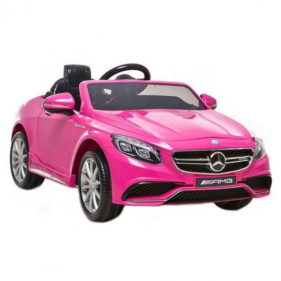 Elektomos kisautó TOYZ Mercedes-Benz S63 AMG - rózsaszín