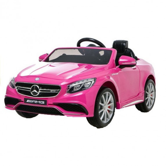Elektomos kisautó TOYZ Mercedes-Benz S63 AMG - rózsaszín