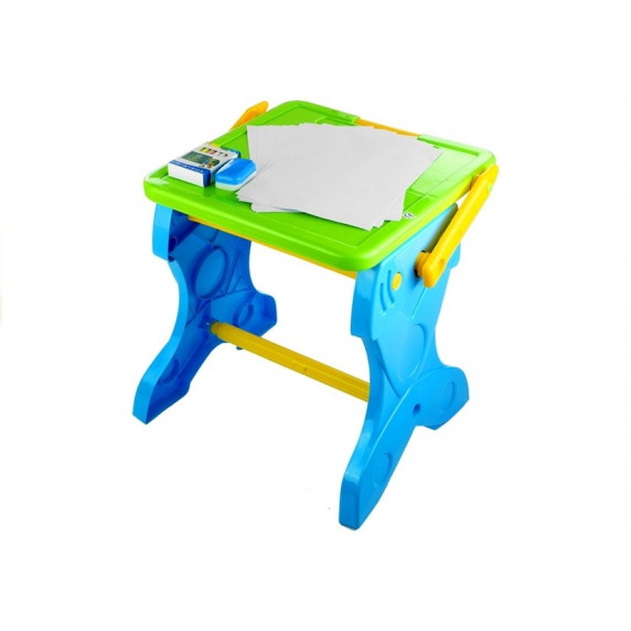 Multifunkciós rajzasztal 2v1 székkel Inlea4Fun LEARNING TABLE 