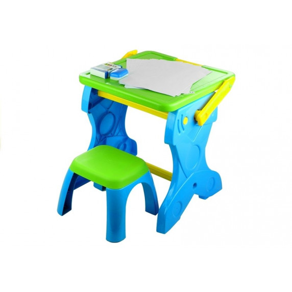 Multifunkciós rajzasztal 2v1 székkel Inlea4Fun LEARNING TABLE 