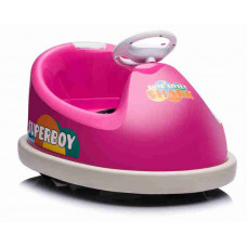 Elektromos jármű gyermek dodzsem Inlea4Fun DODGEM XMX621 - Rózsaszín Előnézet