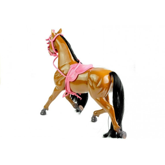 Zsoké baba barna lóval és kiegészítőkkel Inlea4Fun HORSES FAMILY 