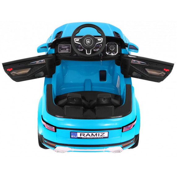 Elektromos kisautó RAPID RACER - Kék
