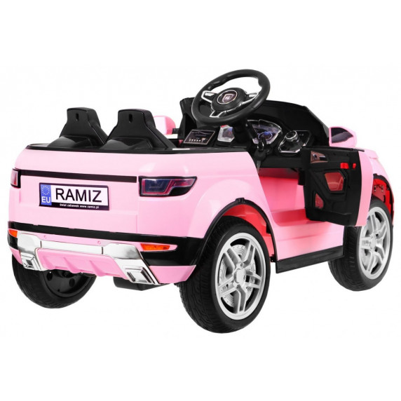 Elektromos kisautó RAPID RACER - Rózsaszín