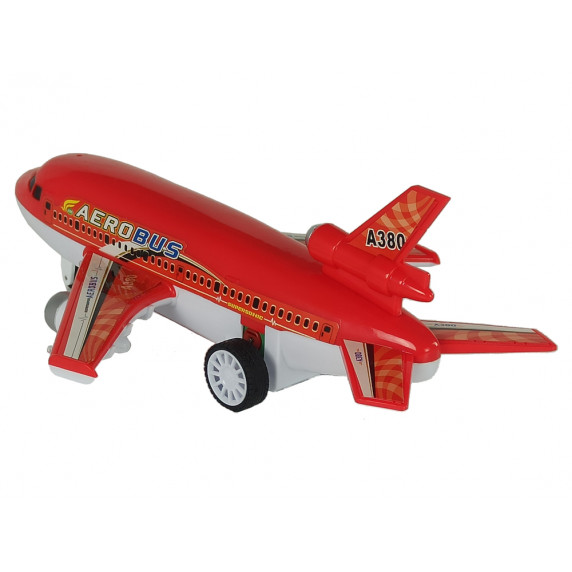 Távirányítós repülőgép AIR PLANE BUS - piros