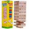 Jenga fa torony társasjáték Inlea4Fun Wood Toys 