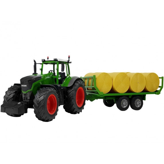 Távirányítós RC traktor szalmabálákkal Inlea4Fun RC FARM TRAKTOR