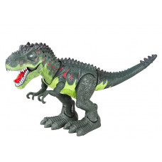 Lépegető, sétáló dinoszaurusz figura fény- és hangeffektekkel Inlea4Fun TYRANNOSAURUS REX - zöld Előnézet