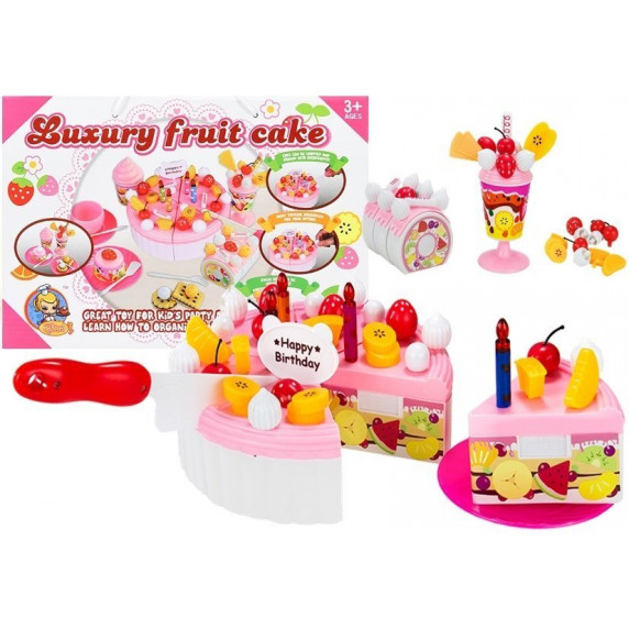 Szeletelhető torta szett lnea4Fun LUXURY FRUIT CAKE