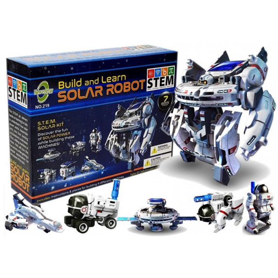 Napelemes solar robot 7az1-ben Inlea4Fun BUILD AND LEARN