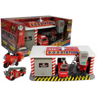Tűzoltó állomás kiegészítőkkel Inlea4Fun SOS STATION 