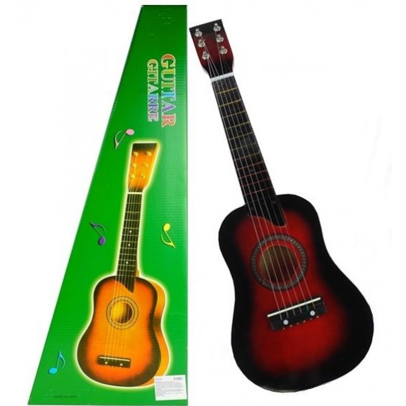 Fa játék gitár Inlea4Fun - cseresznye