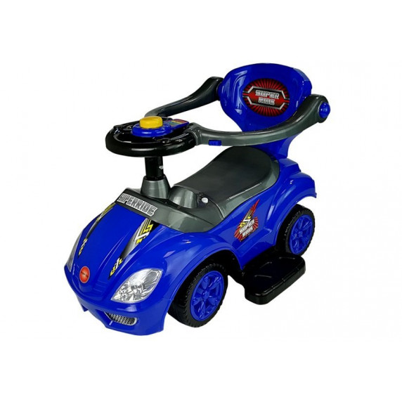 Lábbal hajtós gyermekjármű Inlea4Fun Super Ride 3az1-ben - kék
