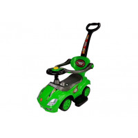 Lábbal hajtós gyermekjármű Inlea4Fun Super Ride 3 az 1-ben - zöld 
