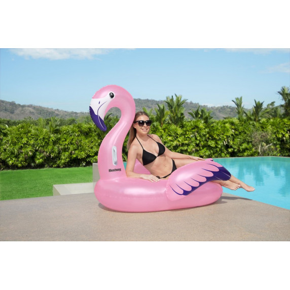 Felfújható matrac flamingó 153x143 cm BESTWAY 41475