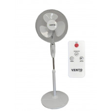 Otthoni álló ventilátor VENTO 40 cm 40W távirányítóval - Fehér Előnézet