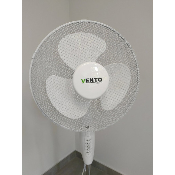 Otthoni álló ventilátor VENTO 40 cm 40W távirányítóval - Fehér