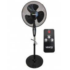 Otthoni álló ventilátor VENTO 40 cm 40W távirányítóval - Fekete Előnézet