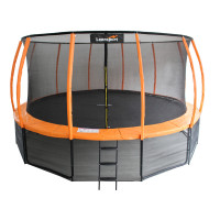 Trambulin belső védőhálóval 500 cm LEAN SPORT BEST 16 ft - Narancssárga 
