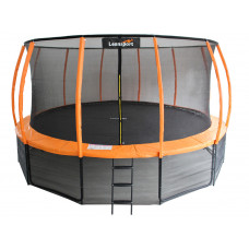 Trambulin belső védőhálóval 500 cm LEAN SPORT BEST 16 ft - Narancssárga Előnézet
