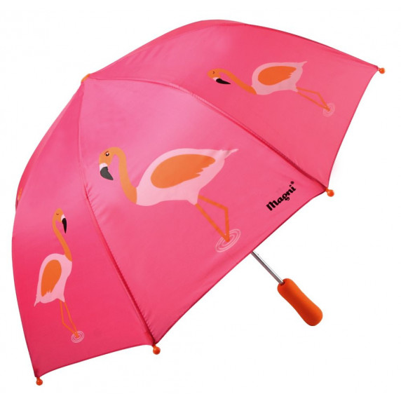 Esernyő gyerekeknek MAGNI - Rózsaszín flamingó