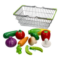 Kézi bevásárlókosár zöldségekkel LELIN 