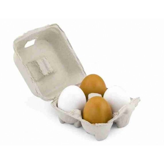 Fa játék élelmiszer tojás 4 darab LELIN