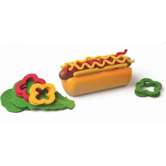 Fa játék élelmiszer Hot-Dog WOODYLAND