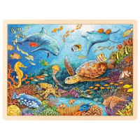 Fa puzzle Goki - tenger világa 
