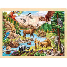 Puzzle GOKI - Észak-amerikai vadon