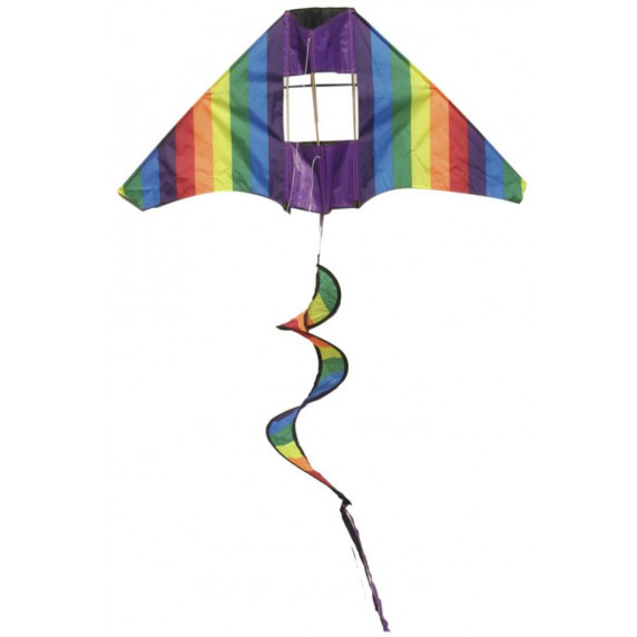 Papírsárkány IMEX Tail Twister Kite - Szivárványos
