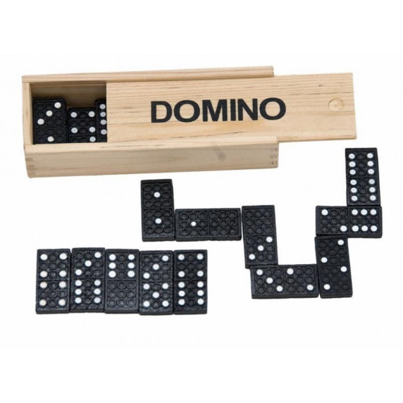 Dominó fa dobozban WOODYLAND Domino Classic