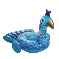 Felfújható gumimatrac BESTWAY Pretty Peacock - kék páva Előnézet