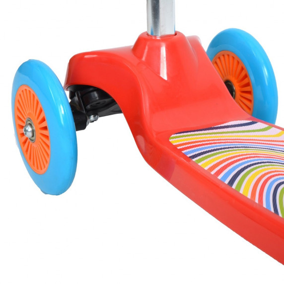 Háromkerekű gyerek roller SCHILDKROT Little 1 - Piros