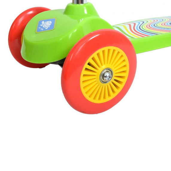 Háromkerekű gyerek roller SCHILDKROT Little 1 - Zöld