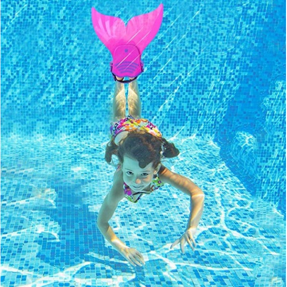 Monifin uszony gyerekeknek MASTER Mermaid - Rózsaszín