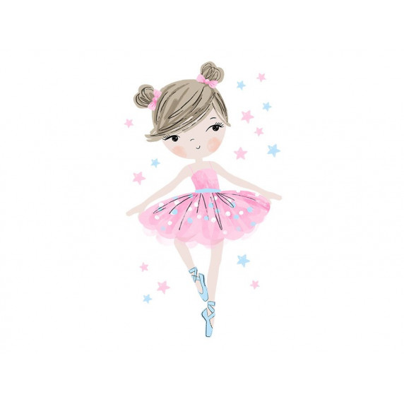 Falmatrica CHARACTERS Ballerina - Balerinás rózsaszín