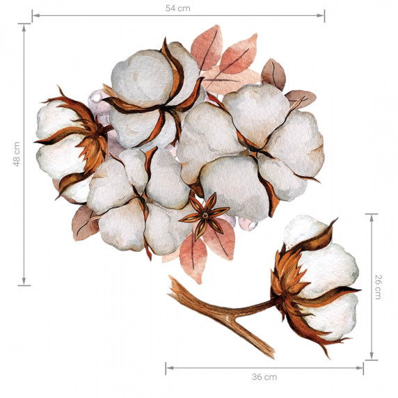 Falmatrica SECRET GARDEN Cotton Set - Pamut virág szett