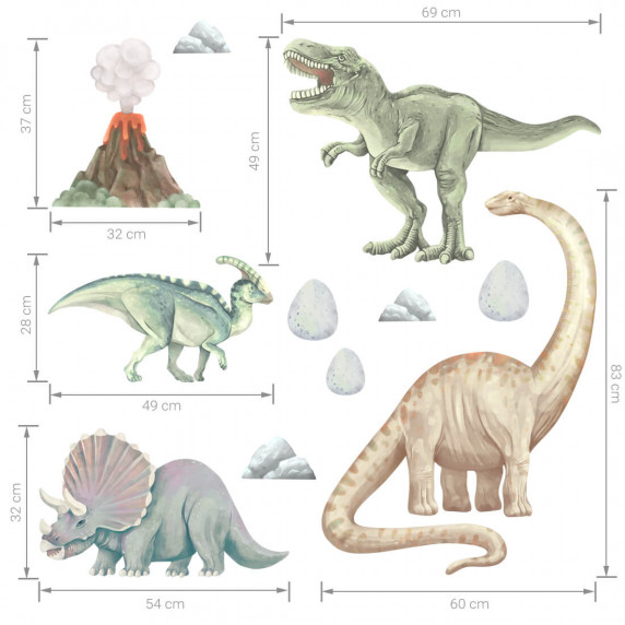 Falmatrica DINOSAURS I - Dinoszauruszok I