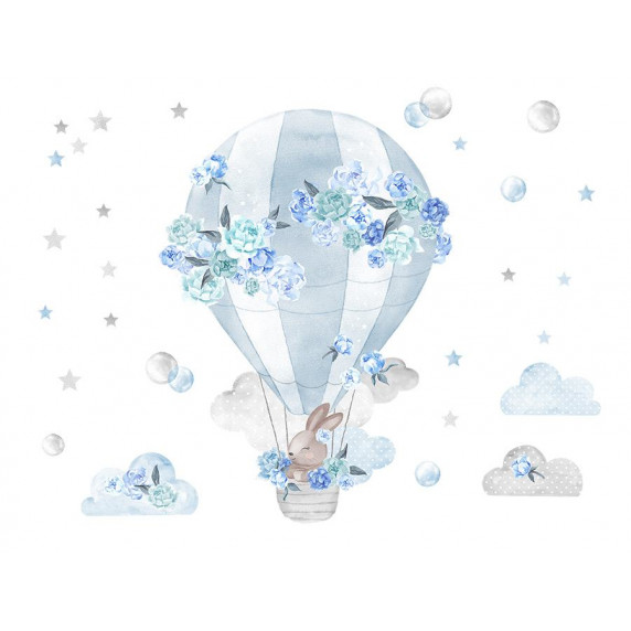 Falmatrica SECRET GARDEN Hot Air Balloon - Léggömb kék